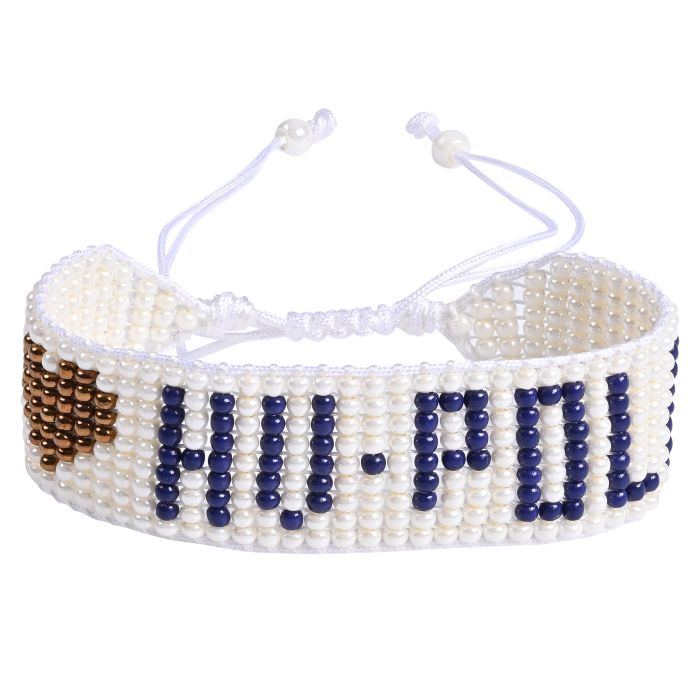 Bracelet HVPLogo name - 0002 - Ivory