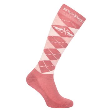 Socken HVP-Argyle -  Blush