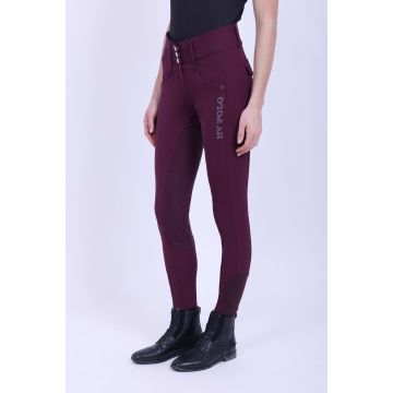 Reithose HVPNadine FullGrip -  Dark berry