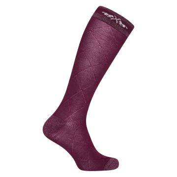 Socken HVPLouise -  Dark berry