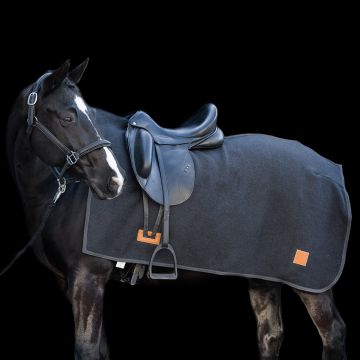 Vierteldecke HVP-Scottie -  Dark Grey melange