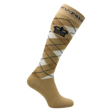 Socken HVP-Argyle -  Sand melange