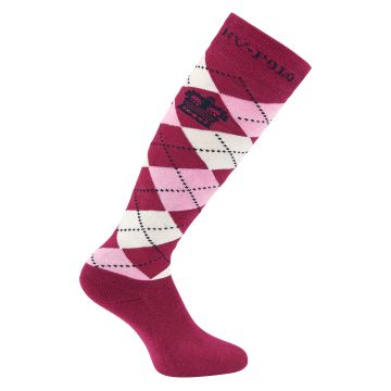 Socken HVP-Argyle -  Roja-Pink-Navy
