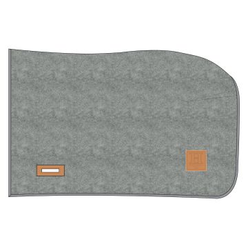 Vierteldecke HVP-Scottie -  Light grey