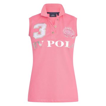 Polo shirt Favouritas ärmellos -  Power pink
