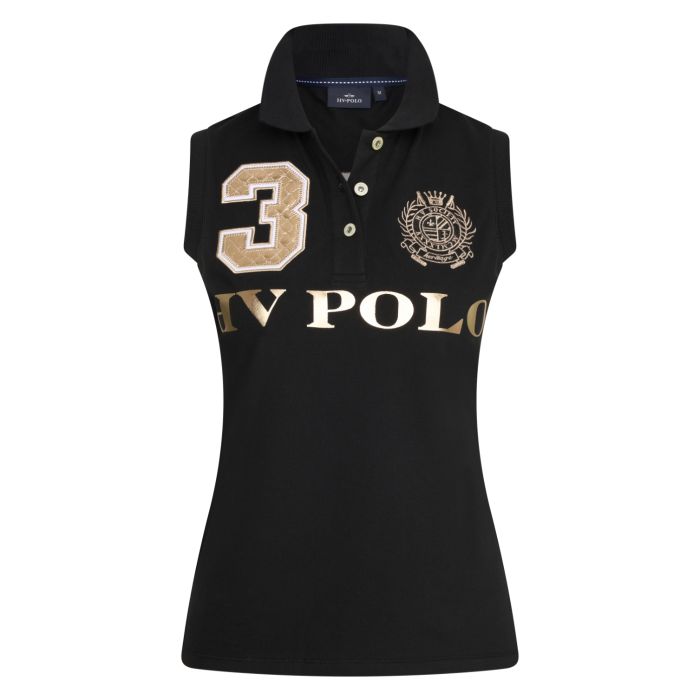 Polo shirt Favouritas Luxury sleeveless - 9000 - Black