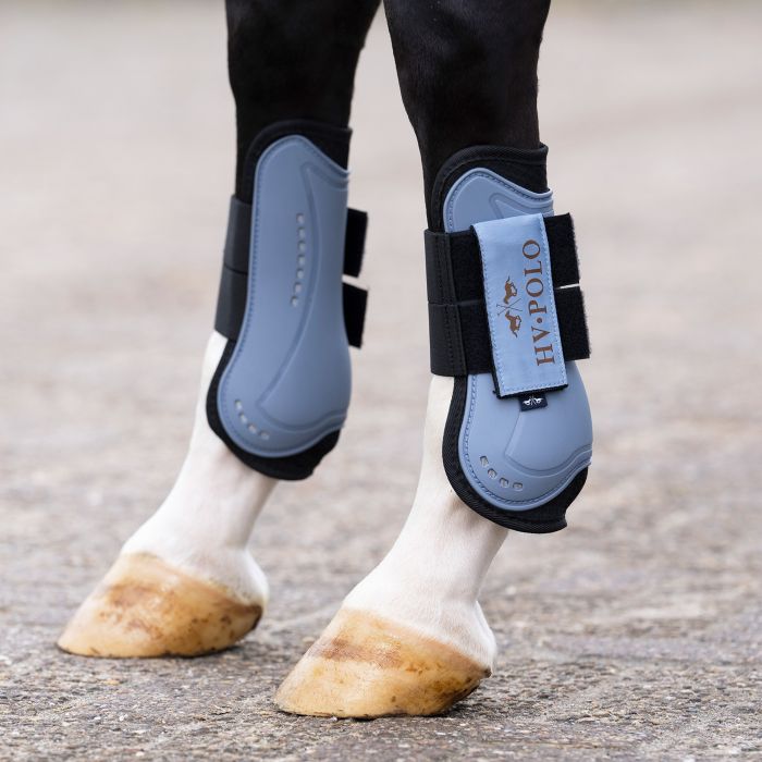 Tendon and fetlock bootset HVPClassic - 5225 - Dark mist blue