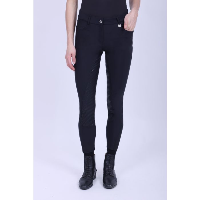 Riding breeches HVPNicky FullGrip - 9000 - Black