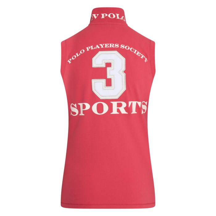 Polo shirt Favouritas sleeveless - 3105 - Strawberry