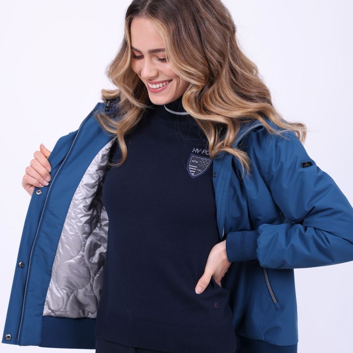 Bomber jacket HVPNovia - 5187 - Deep sea blue