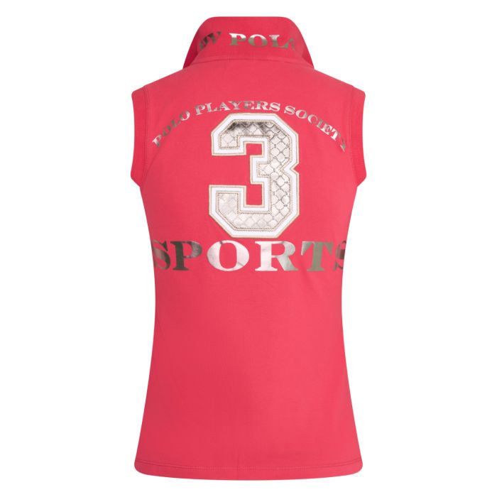 Polo shirt Favouritas Luxury sleeveless - 3105 - Strawberry