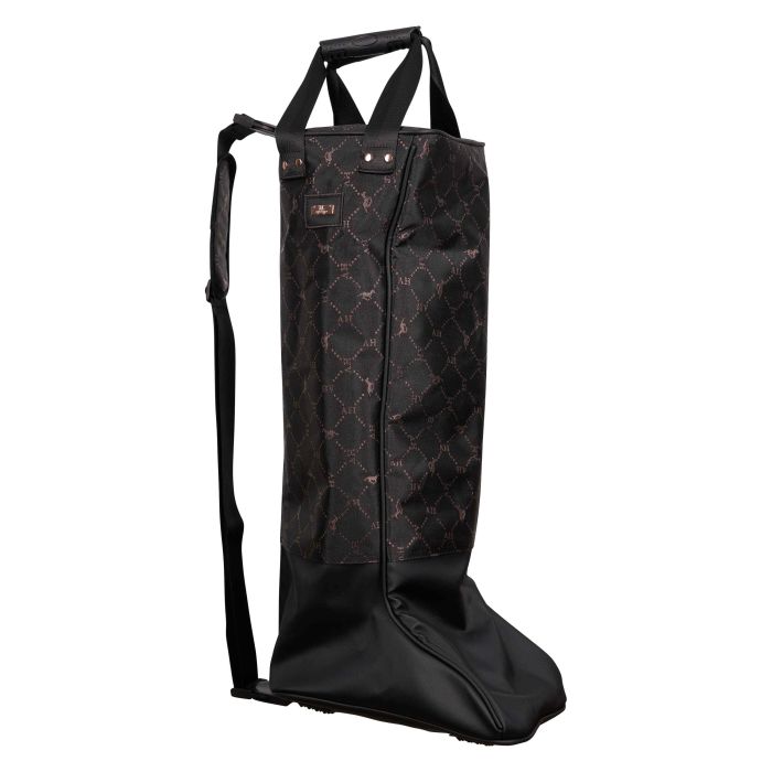 Boots bag HVPWelmoed Shine - 9584 - Black-Rose gold Boots bag HVPWelmoed Shine - 9584 - Black-Rose gold