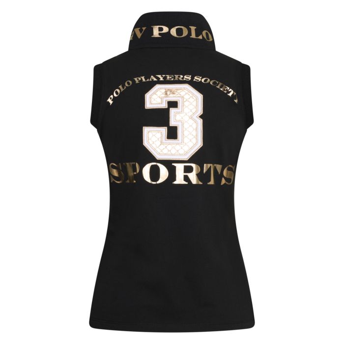 Polo shirt Favouritas Luxury sleeveless - 9000 - Black