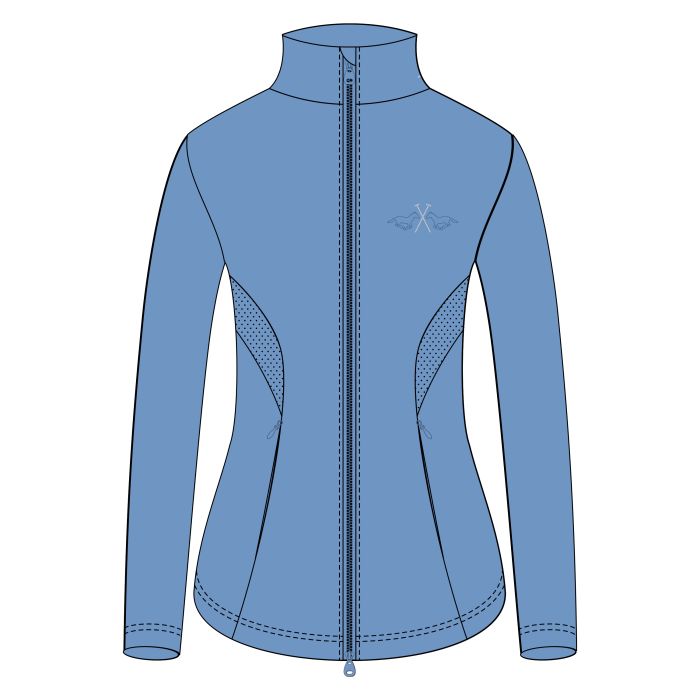 Tech cardigan HVPLili - 5045 - Lightblue