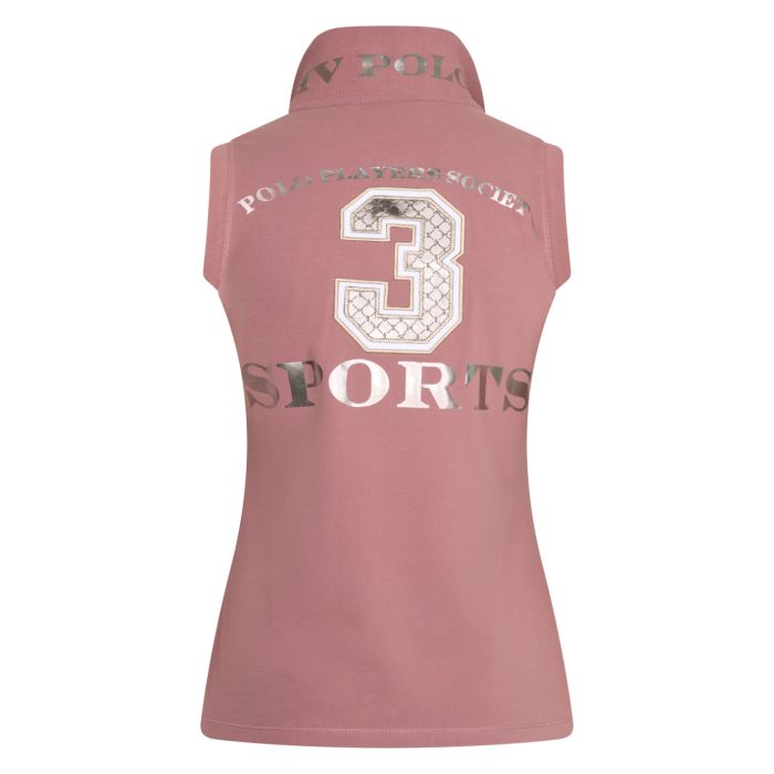 Polo shirt Favouritas Luxury sleeveless - 3609 - Mauve