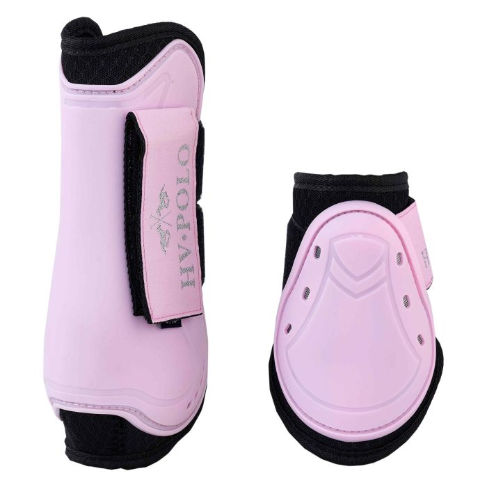 Tendon and fetlock bootset HVPClassic - 3051 - Rose Tendon and fetlock bootset HVPClassic - 3051 - Rose