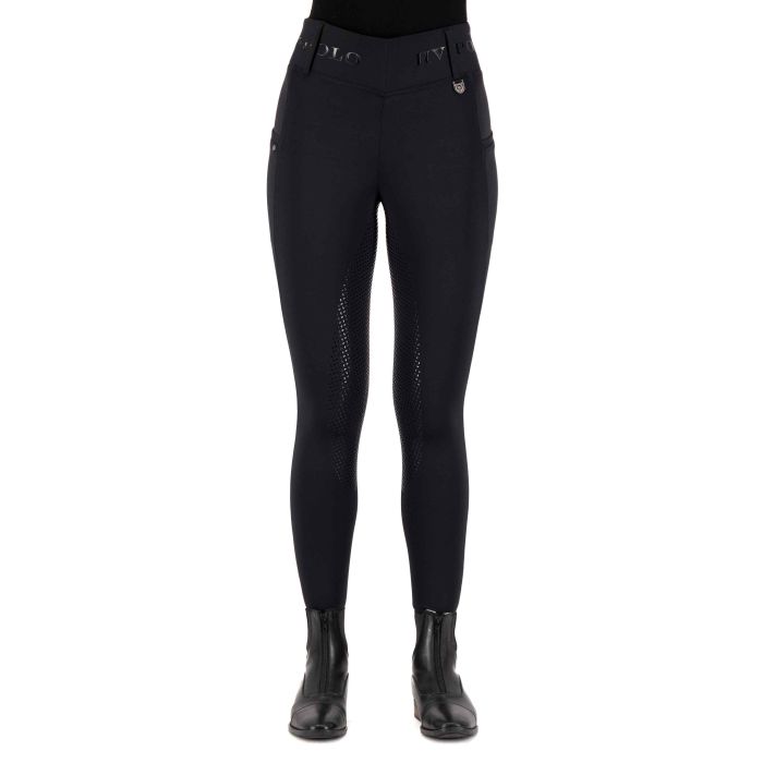 Riding tights HVPFavourite summer FullGrip - 9000 - Black