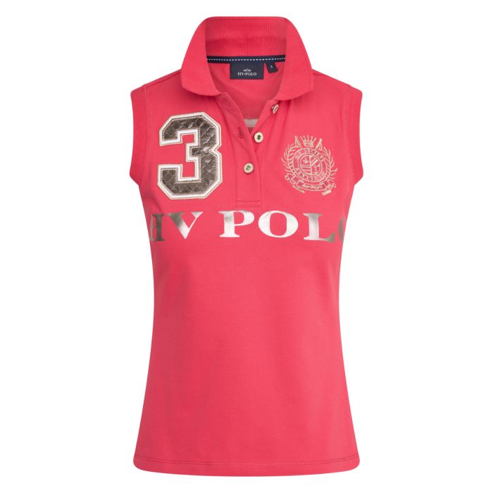 Polo shirt Favouritas Luxury sleeveless - 3105 - Strawberry