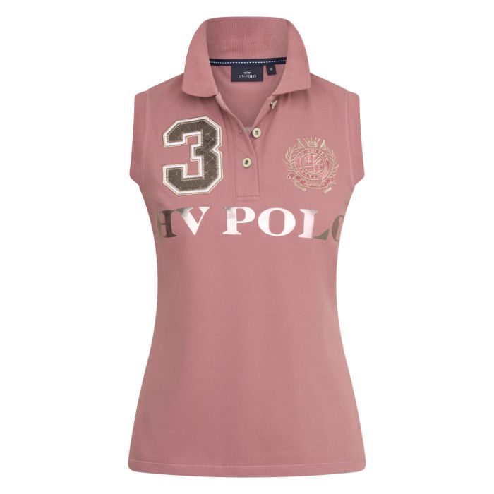 Polo shirt Favouritas Luxury sleeveless - 3609 - Mauve
