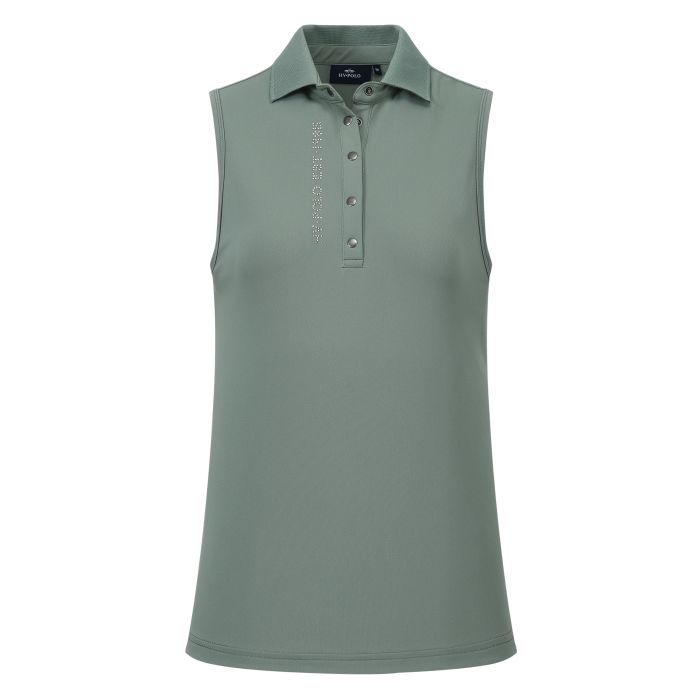 Polo shirt sleeveless HVPMyrthe - 6129 - Greenery Polo shirt sleeveless HVPMyrthe - 6129 - Greenery
