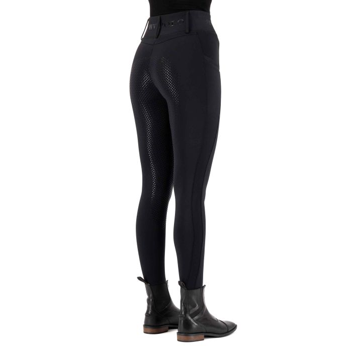 Riding tights HVPFavourite summer FullGrip - 9000 - Black