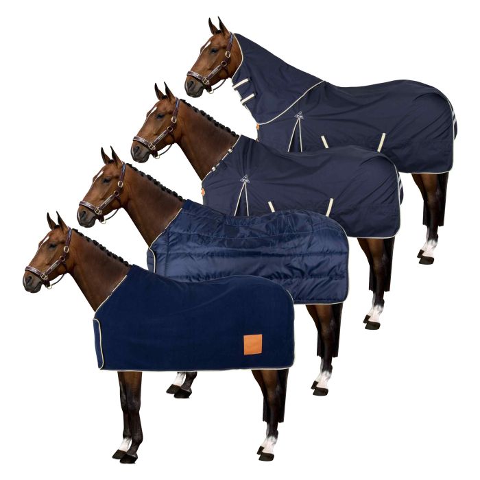 Outdoor blanket 3in1 HVPJet - 5001 - Navy