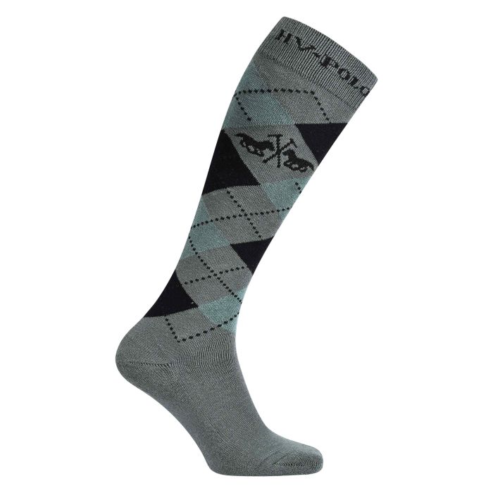 Socks HVPArgyle - 6129 - Greenery