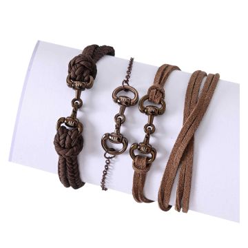 Armband HVP-Jula, Satz von 3 Stk -  Brown