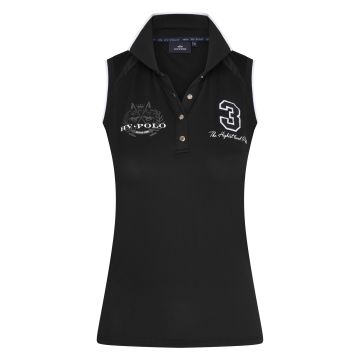Polo shirt Favouritas Tech sleeveless  -  Black
