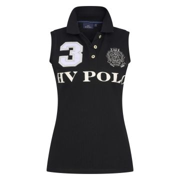 Polo shirt Favouritas ärmellos -  Black