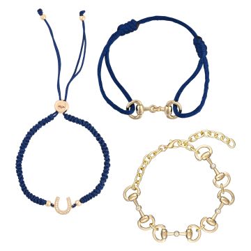 Armband HVPMix and match, Satz von 3 Stk -  Gold