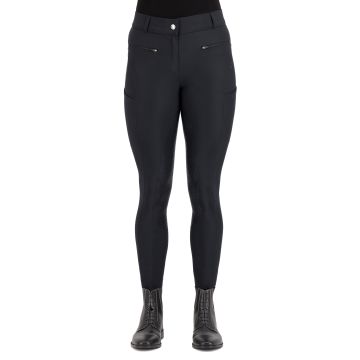Reithose HVP-Favourite Sporty FullGrip -  Black