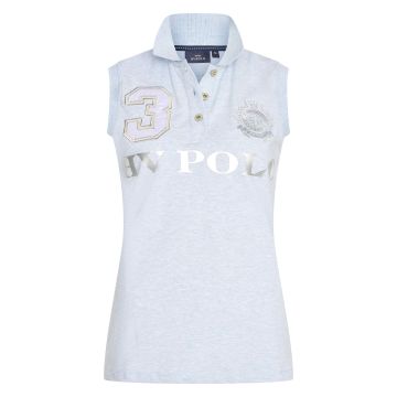 Polo shirt Favouritas ärmellos -  Cloud melange