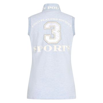 Polo shirt Favouritas ärmellos -  Cloud melange