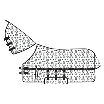 Fliegendecke HVP-Nena AOP -  White 