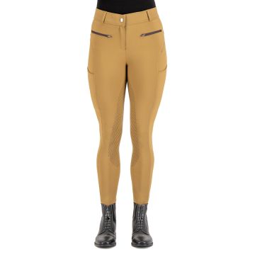 Reithose HVP-Favourite Sporty FullGrip -  Straw