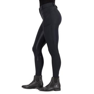 Reithose HVP-Favourite Sporty FullGrip -  Black