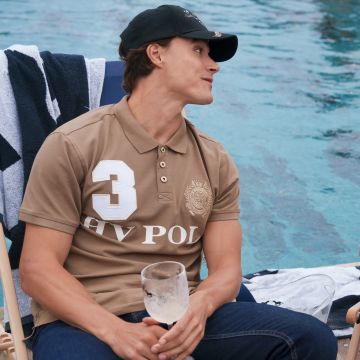 Polo shirt Favouritas M. EQ -  Straw