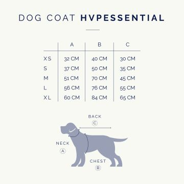 Hundemantel HVP-Essential -  Navy