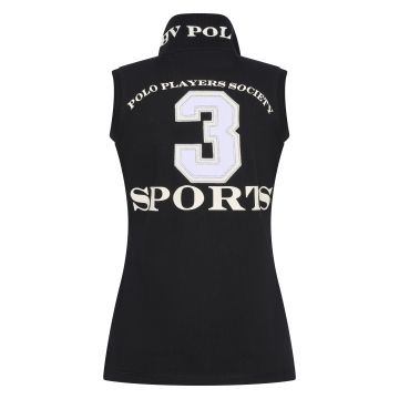 Polo shirt Favouritas ärmellos -  Black