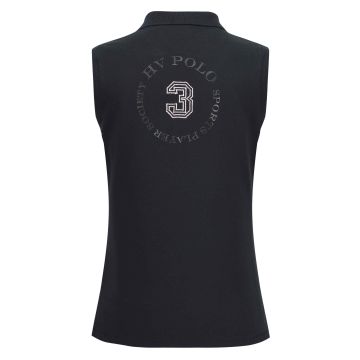 Polo shirt Favouritas Luxury sleeveless  -  Black-Rose