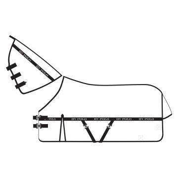 Fliegendecke HVP-Nena -  White 